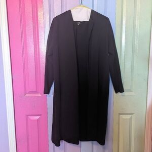 Talbot's Plus size Wool black cardigan